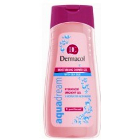 Dermacol Aqua Dream Moisturising Show Hydratační sprchový gel s mořským hedvábím 250 ml