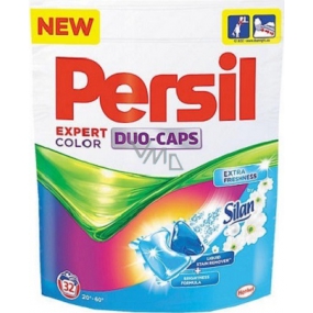 Persil Duo-Caps Color by Silan gelové kapsle na barevné prádlo 32 dávek 33,04 ml