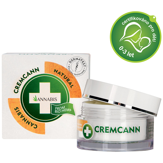Annabis Cremcann Omega 3-6 konopný hydratační pleťový krém 15 ml