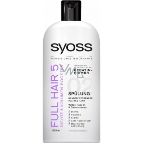Syoss Full Hair 5 objem a plnost účesu kondicionér 500 ml