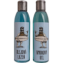 Bohemia Gifts Pohádka o tátovi pohádka, sprchový gel 250 ml + olejová lázeň 200 ml (s příjemnou citrusovou vůní), kniha kosmetická sada