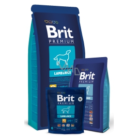 Brit Premium Adult pro dospělé psy s projevy alergie či zažívacích potíží, kožních onemocnění 3 kg Kompletní prémiové krmivo