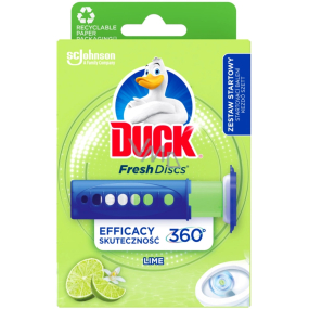 Duck Fresh Discs Limetka WC gel pro hygienickou čistotu a svěžest Vaší toalety 36 ml