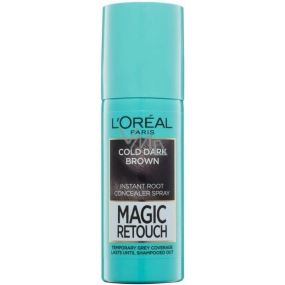 Loreal Paris Magic Retouch vlasový korektor šedin a odrostů Cold Dark Brown 75 ml