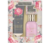 Baylis & Harding Růžová magnolie a Hruškový květ sprchový gel 100 ml + tělové mléko 125 ml + toaletní mýdlo 40 g, kosmetická sada