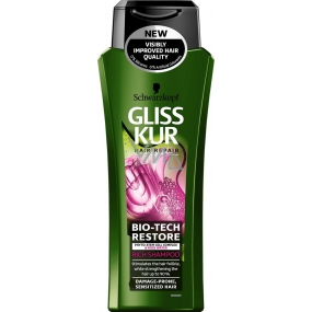 Gliss Kur Bio-Tech Restore šampon pro potřeby křehkých vlasů 250 ml