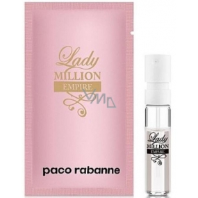 Paco Rabanne Lady Million Empire parfémovaná voda pro ženy 1,5 ml s rozprašovačem, vialka