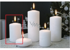 Lima Ledová svíčka bílá válec 60 x 90 mm 1 kus
