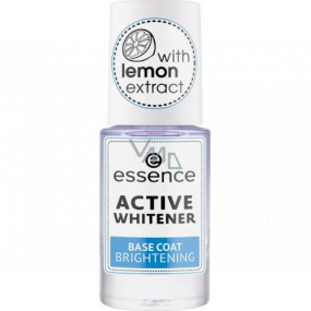 Essence Active Whitener Base Coat podkladový lak na nehty 8 ml