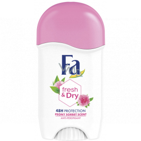 Fa Fresh & Dry Peony Sorbet Scent 48h antiperspirant deodorant stick pro ženy 50 ml