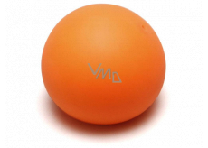 EP Line Antistresový míček svítící ve tmě světle oranžový 6,5 cm