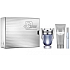 Paco Rabanne Invictus toaletní voda pro muže 100 ml + toaletní voda 10 ml + 2v1 šampon na vlasy a tělo 100 ml, dárková sada