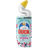 Duck WC gel First Kiss Flowers tekutý čistič , 750 ml