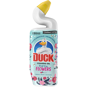 Duck WC gel First Kiss Flowers tekutý čistič , 750 ml