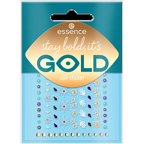 Essence Stay bold, it’s Gold nálepky na nehty 88 kusů
