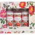Bohemia Gifts Růže sprchový gel 50 ml + šampon na vlasy 50 ml + pěna do koupele 50 ml, kosmetická sada pro ženy