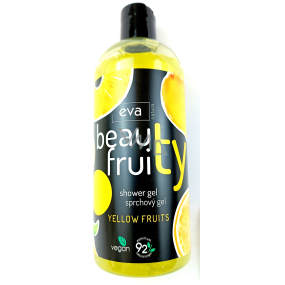 Eva Natura Beauty Fruity Yellow Fruits sprchový gel s vůní žlutého ovoce 400 ml