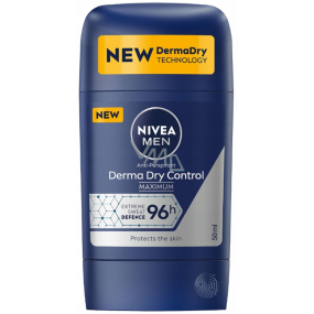 Nivea Men Derma Dry Control antiperspirant stick pro muže 50 ml