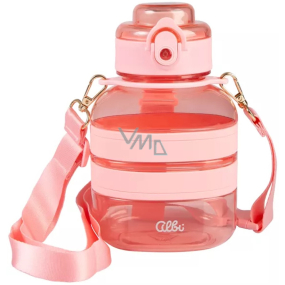 Albi Tritanová láhev s popruhem růžová 780 ml