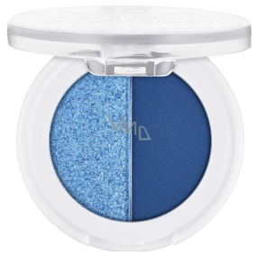 Essence Soft Touch duo oční stíny 03 Icy Girl 1 g