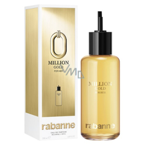 Paco Rabanne Million Gold for Her parfémovaná voda náhradní náplň 200 ml