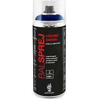 BALSPREJ vrchní univerzální akrylová barva ve spreji, RAL 5010 enziánová modrá, 400 ml