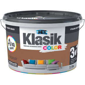 Het Klasik Color malířská barva, 0277 hnědá, 7+1 kg