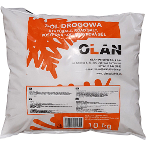 Sůl posypová a rozmrazovací, 10 kg Sůl posypová a rozmrazovací, 10 kg