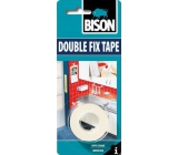 Bison Double Fix Tape oboustranná lepicí páska 1,5 m x 19 mm