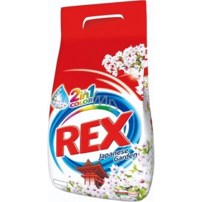 Rex 3x Action Japanese Garden Color prášek na praní barevného prádla 60 dávek 4,5 kg
