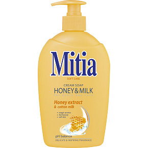 Mitia Honey & Milk tekuté mýdlo, 500 ml
