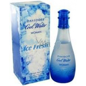 Davidoff Cool Water Ice Fresh Woman toaletní voda 100 ml