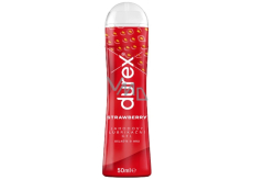 Durex Strawberry jahodový lubrikační gel 50 ml