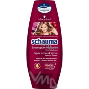 Schauma Super ovoce & Výživa balzám na suché vlasy vyživuje, vrací lesk 200 ml