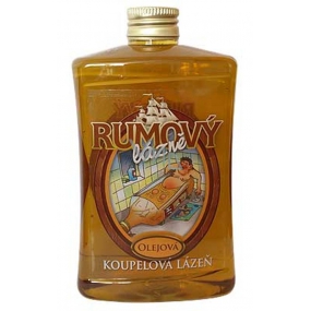 Bohemia Gifts Rumová kosmetika Olejová lázeň s kakaovým extraktem a rumovým aroma 500 ml