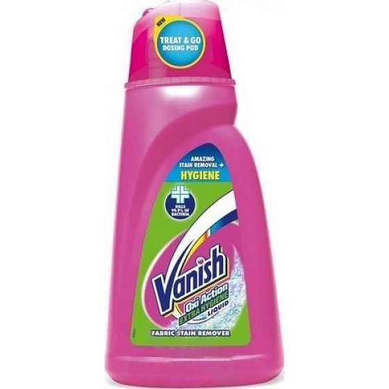 Vanish Oxi Action Extra Hygiene Liquid tekutý odstraňovač skvrn 423 ml