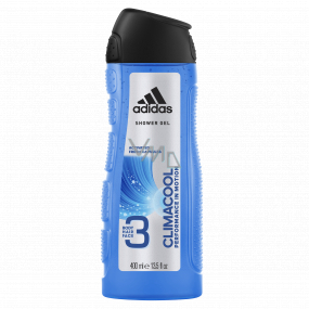Adidas Climacool 3v1 sprchový gel na tělo, tvář a vlasy pro muže 400 ml