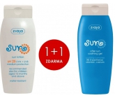 Ziaja Sun SPF 25 voděodolné mléko na opalování 150 ml + Sun zklidňující gel po opalování 150 ml, duopack
