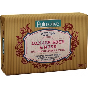 Palmolive Damask Rose & Musk toaletní mýdlo 150 g