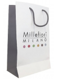 Millefiori Milano Taška papírová bílá malá 22 x 12 cm 1 kus
