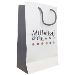 Millefiori Milano Taška papírová 22 x 12 cm bílá malá 1 kus
