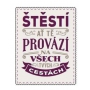 Albi Skládací taška na zip do kabelky s nápisem Pro štěstí 42 x 41 x 11 cm