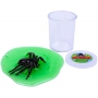 Trendhaus Spider Slime sliz s pavoukem zelený