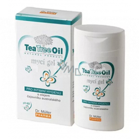 Dr. Muller Tea Tree Oil mycí gel pro intimní hygienu 200 ml