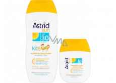 Astrid Sun Kids OF30 mléko na opalování 200 ml + Sun OF10 hydratační mléko na opalování 80 ml, duopack