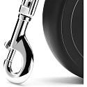 Flexi New Classic Original páskové samonavíjecí vodítko pro psy do 15 kg, černé, S Small, délka 5 m