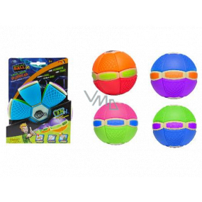 Mondo Frisbee Phlat Ball disk jr 2v1 plastový měnící se v míč svítící ve tmě 20 cm