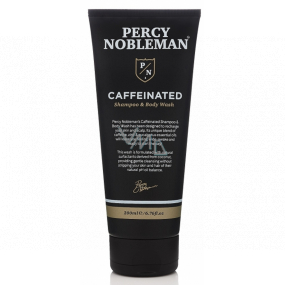 Percy Nobleman 2v1 Kofeinový šampon a mycí gel pro muže 200 ml