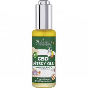 Saloos CBD Bio Olej pro citlivou pokožku pro děti 50 ml