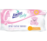 Linteo Baby Měsíček lékařský vlhčené ubrousky pro děti 120 kusů